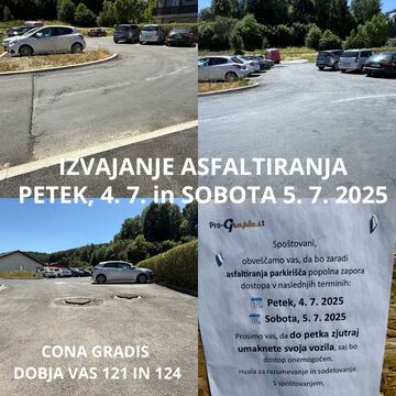 PREPOVED PARKIRANJA CONA GRADIS